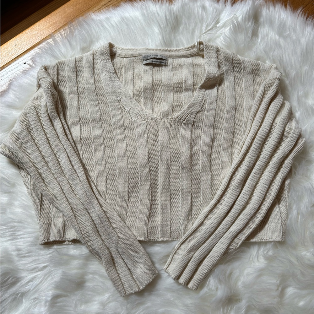 uo cream sweater